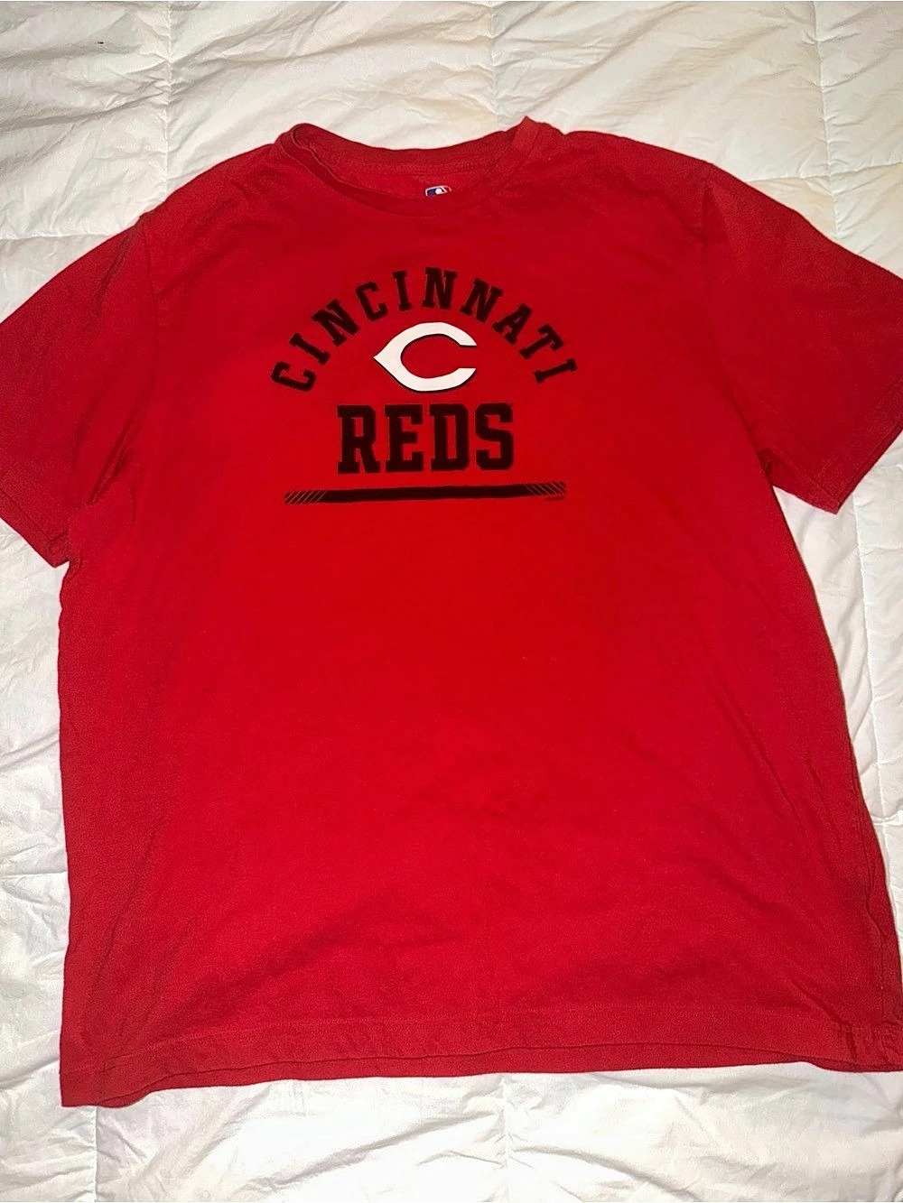 MLB Cincinnati Reds MLB Merchandise T-Shirt Red Size XXL/2X Mens